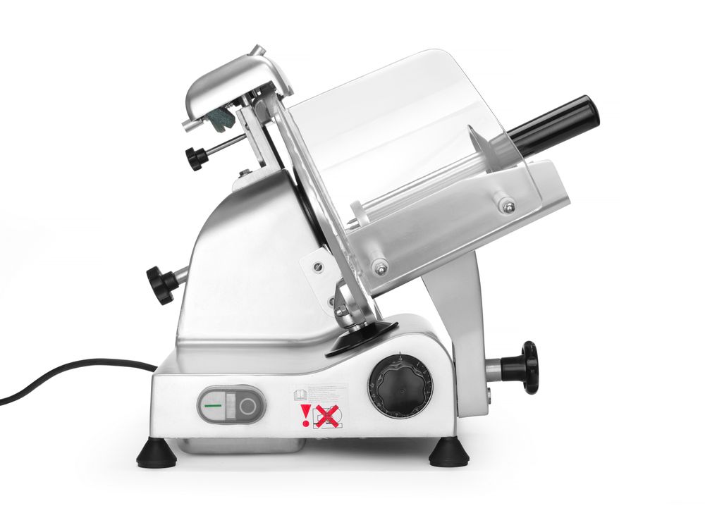 HENDI Aufschnittmaschine Profi Line 250 – Messer Ø 250 mm, 320 W HENDI