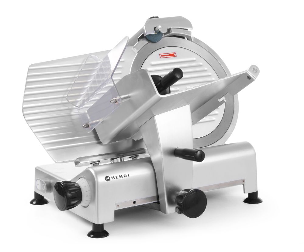 HENDI Aufschnittmaschine Profi Line 300 – Messer Ø 300 mm, 420 W HENDI