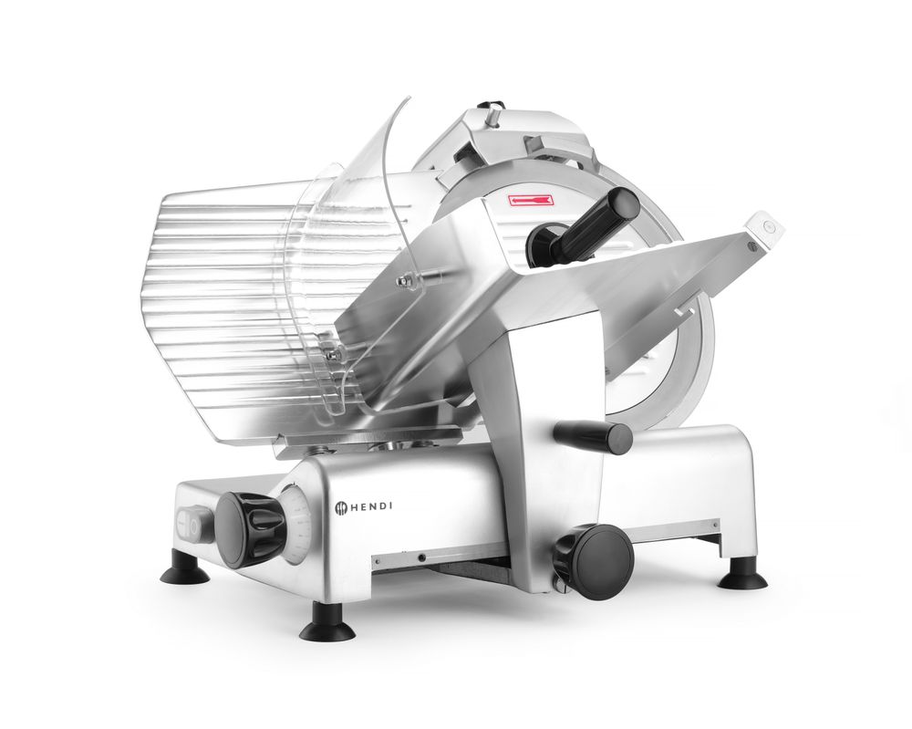 HENDI Aufschnittmaschine Profi Line 300 – Messer Ø 300 mm, 420 W HENDI