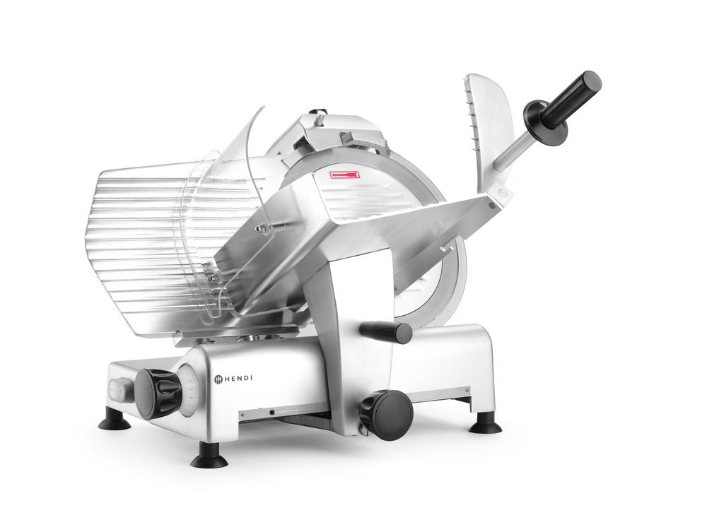 HENDI Aufschnittmaschine Profi Line 300 – Messer Ø 300 mm, 420 W HENDI