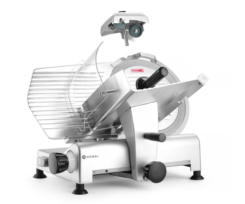 HENDI Aufschnittmaschine Profi Line 300 – Messer Ø 300 mm, 420 W HENDI