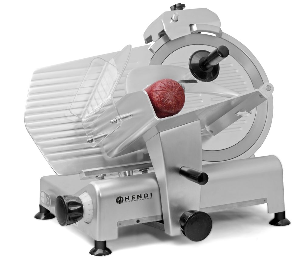 HENDI Aufschnittmaschine Profi Line 300 – Messer Ø 300 mm, 420 W HENDI