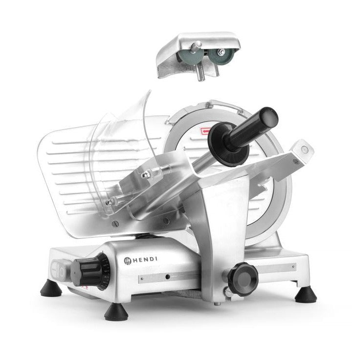 HENDI Aufschnittmaschine Profi Line 220 – Messer Ø 220 mm, 280 W HENDI