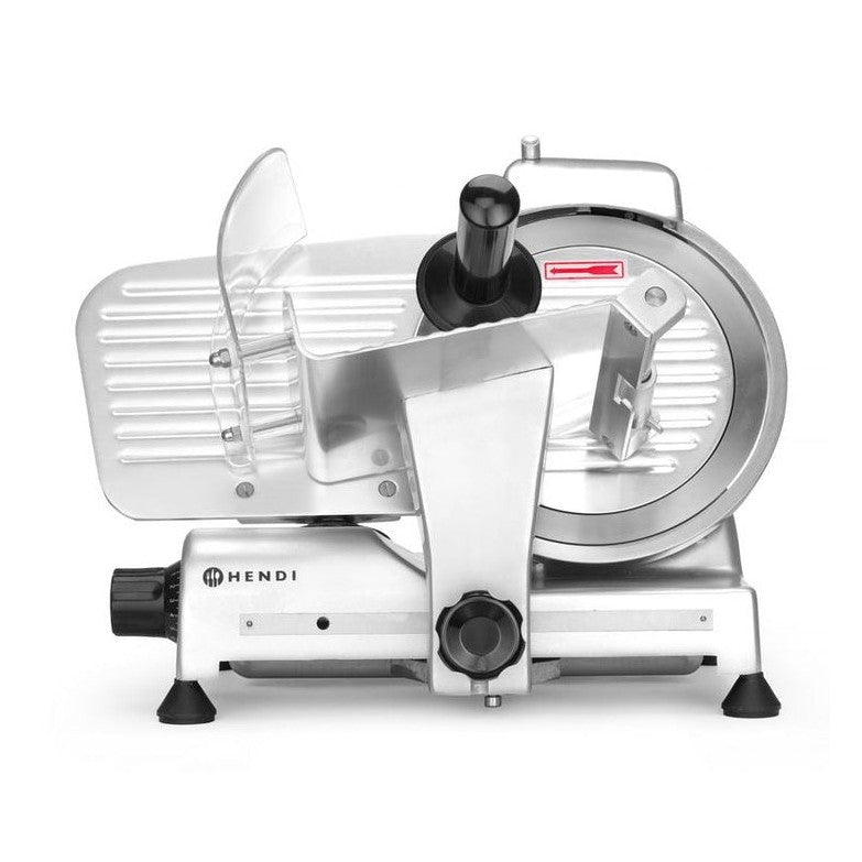 HENDI Aufschnittmaschine Profi Line 220 – Messer Ø 220 mm, 280 W HENDI