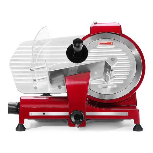 Aufschnittmaschine Profi Line 250 rote Sonderedition, HENDI, Profi Line, 220-240V/320W, 514x484x H 373mm HENDI
