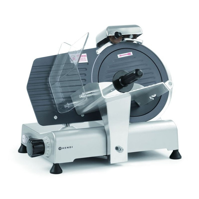 HENDI Aufschnittmaschine Kitchen Line 250 – antihaftbeschichtete Klinge