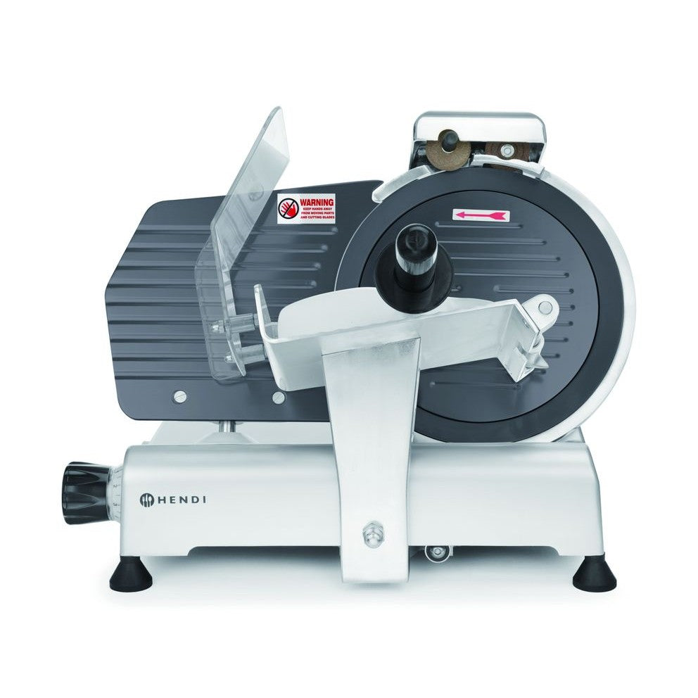 HENDI Aufschnittmaschine Kitchen Line 250 – antihaftbeschichtete Klinge