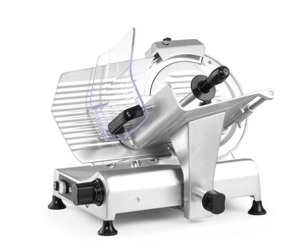 HENDI Aufschnittmaschine 300 – Made in Italy, 0–16 mm, 250 W