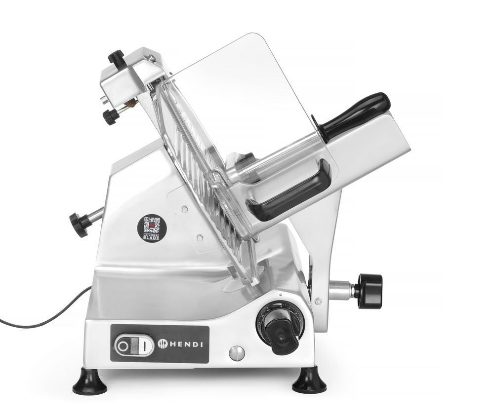 HENDI Aufschnittmaschine 300 – Made in Italy, 0–16 mm, 250 W