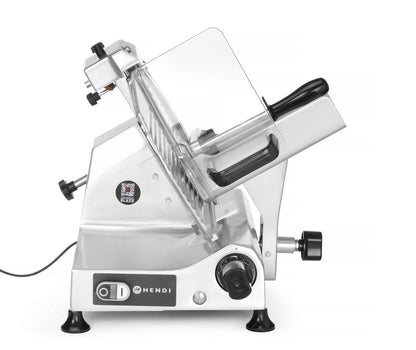 HENDI Aufschnittmaschine 300 – Made in Italy, 0–16 mm, 250 W