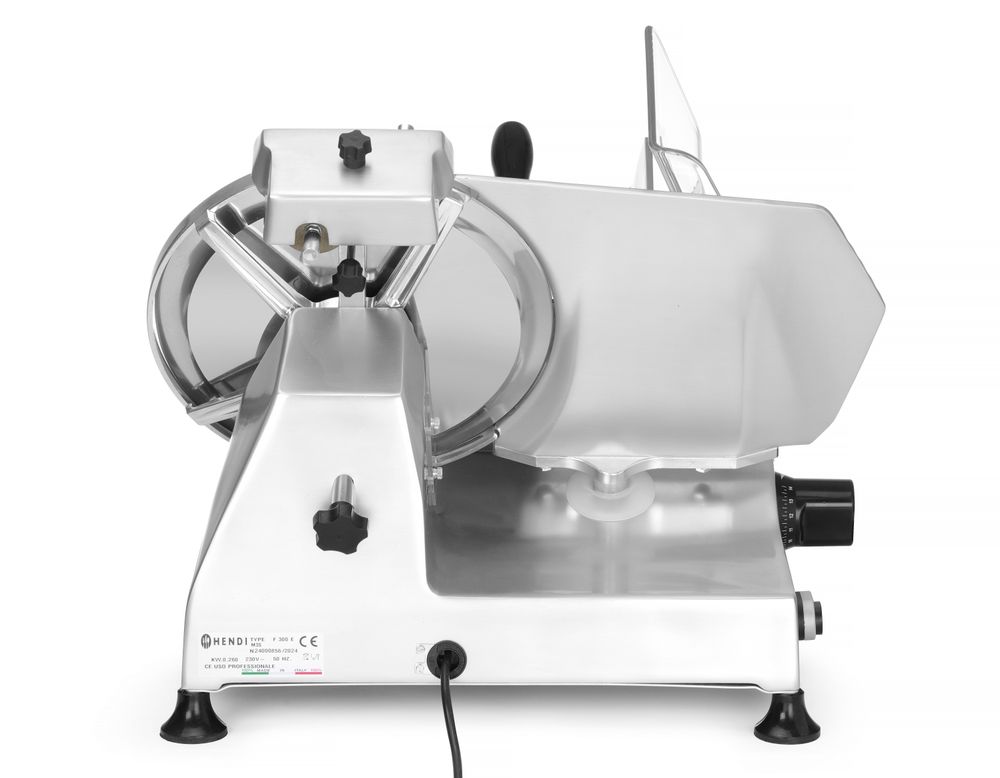 HENDI Aufschnittmaschine 300 – Made in Italy, 0–16 mm, 250 W