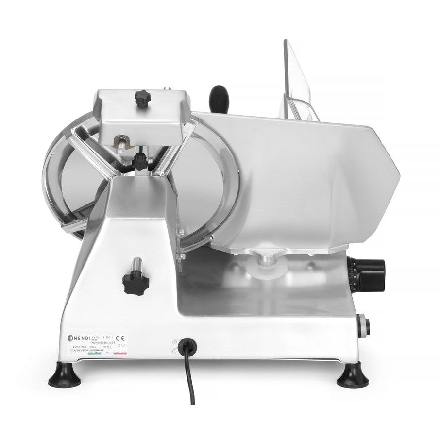 HENDI Aufschnittmaschine 300 – Made in Italy, 0–16 mm, 250 W