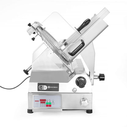 HENDI Aufschnittmaschine automatisch 350 – Made in Italy, 370 W