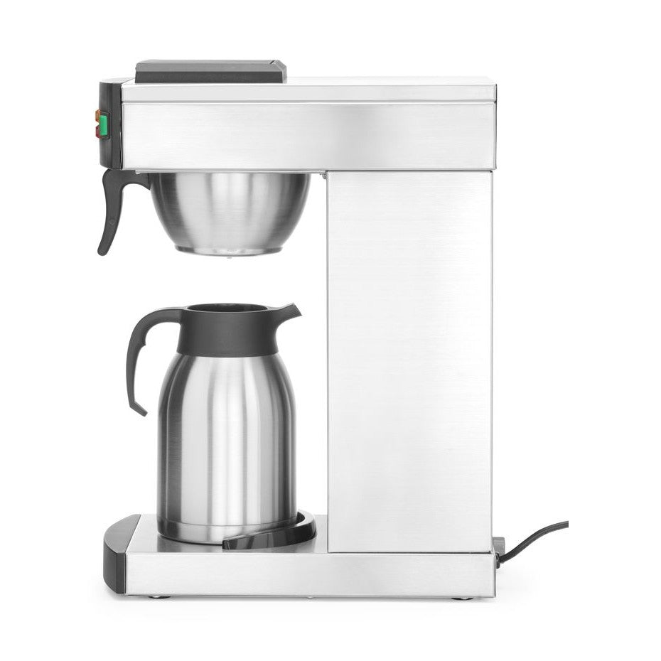 HENDI Filterkaffeemaschine 2 l – Edelstahl, 1400 W