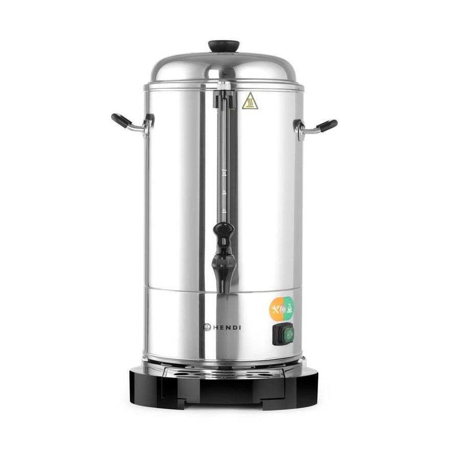 HENDI Kaffee-Perkolator doppelwandig – 10 L, 1500 W HENDI