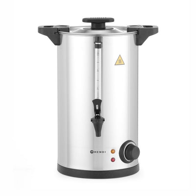 HENDI single-wall hot beverage dispenser 10 l – 1.5 kW, 30–100 °C