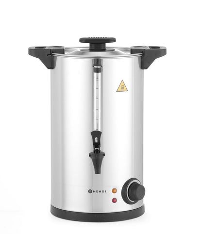 HENDI Heissgetränkespender einwandig 10 l – 1,5 kW, 30–100 °C