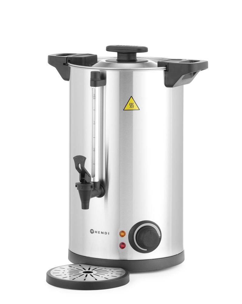 HENDI Heissgetränkespender doppelwandig 9 l – 1,5 kW, 30–100 °C
