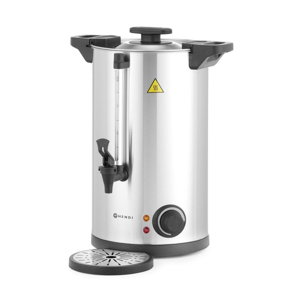 HENDI Heissgetränkespender doppelwandig 9 l – 1,5 kW, 30–100 °C