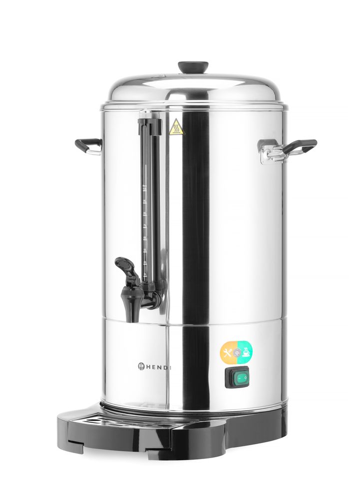 HENDI Kaffee-Perkolator doppelwandig – 10 L, 1500 W