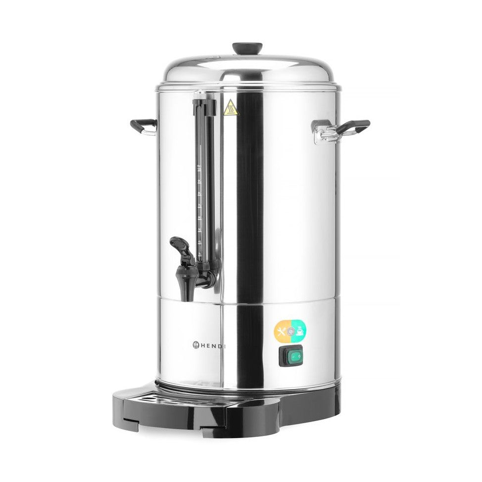 HENDI Kaffee-Perkolator doppelwandig – 10 L, 1500 W HENDI
