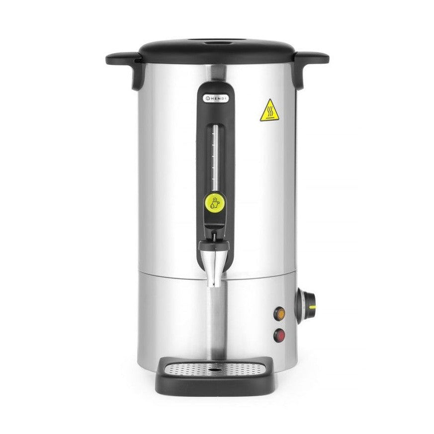 HENDI Heissgetränkekessel UNIQ – 9 L, Silber HENDI