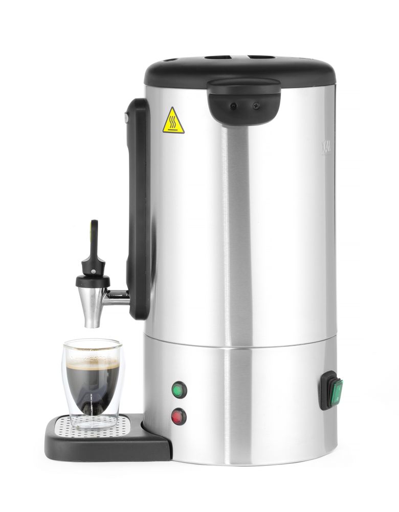 HENDI Perkolator Design by Bronwasser – 7 L, silber, 1050 W