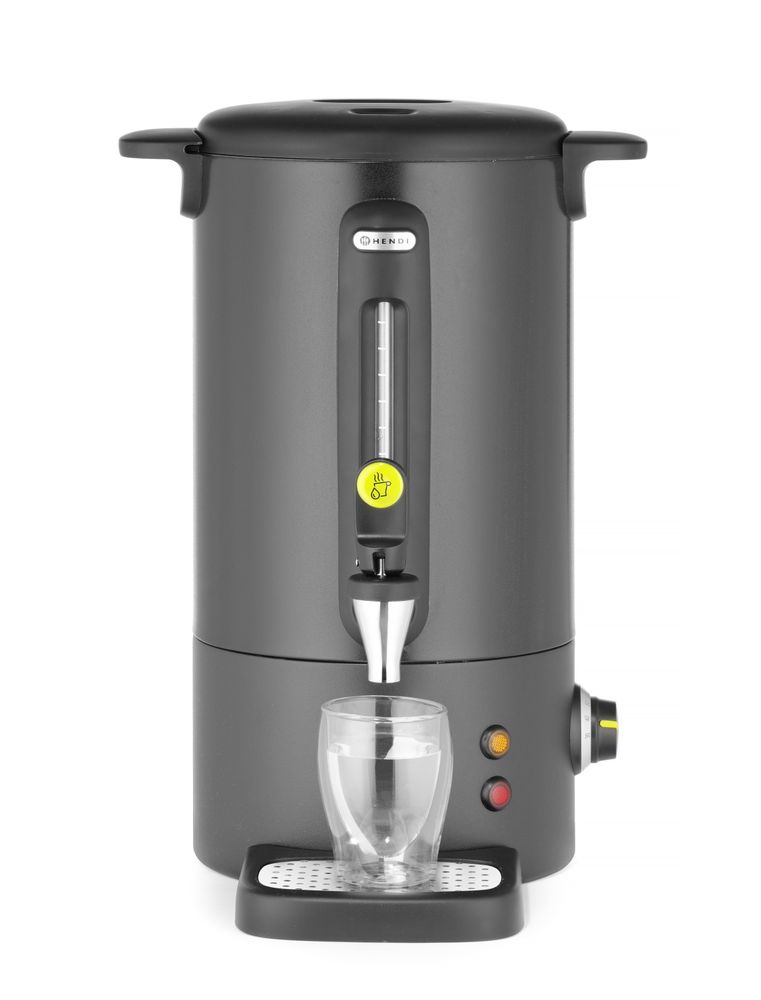 HENDI Heissgetränkekessel UNIQ – 9 L, mattschwarz