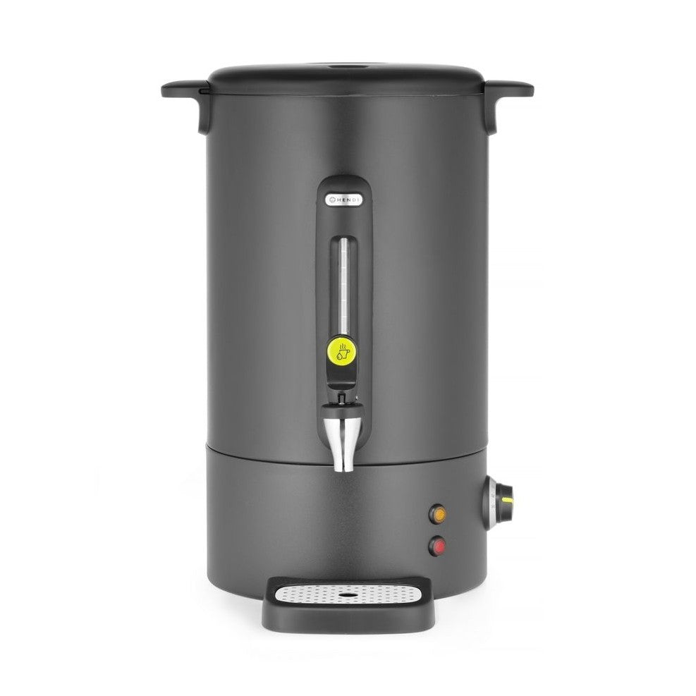 HENDI Heissgetränkekessel UNIQ – 16 L, mattschwarz HENDI