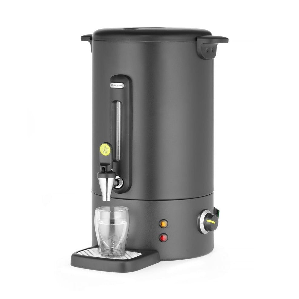 HENDI Heissgetränkekessel UNIQ – 16 L, mattschwarz HENDI