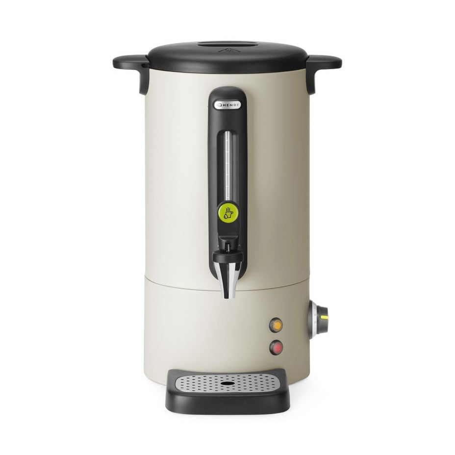 HENDI Heissgetränkekessel UNIQ 9 l Cremeweiss – 950 W, 30–100 °C