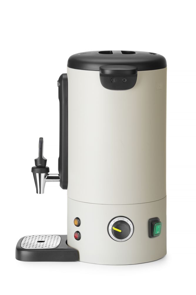 HENDI Heissgetränkekessel UNIQ 9 l Cremeweiss – 950 W, 30–100 °C