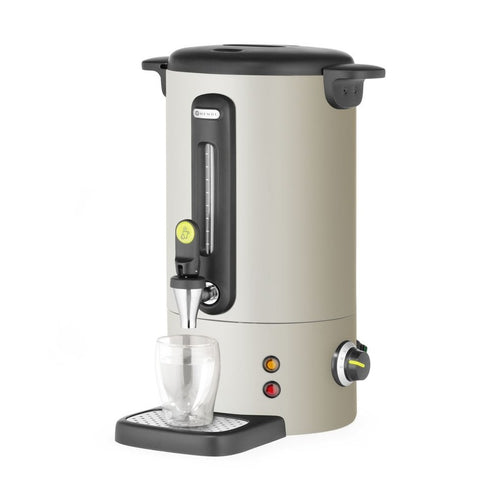 HENDI Heissgetränkekessel UNIQ 9 l Cremeweiss – 950 W, 30–100 °C