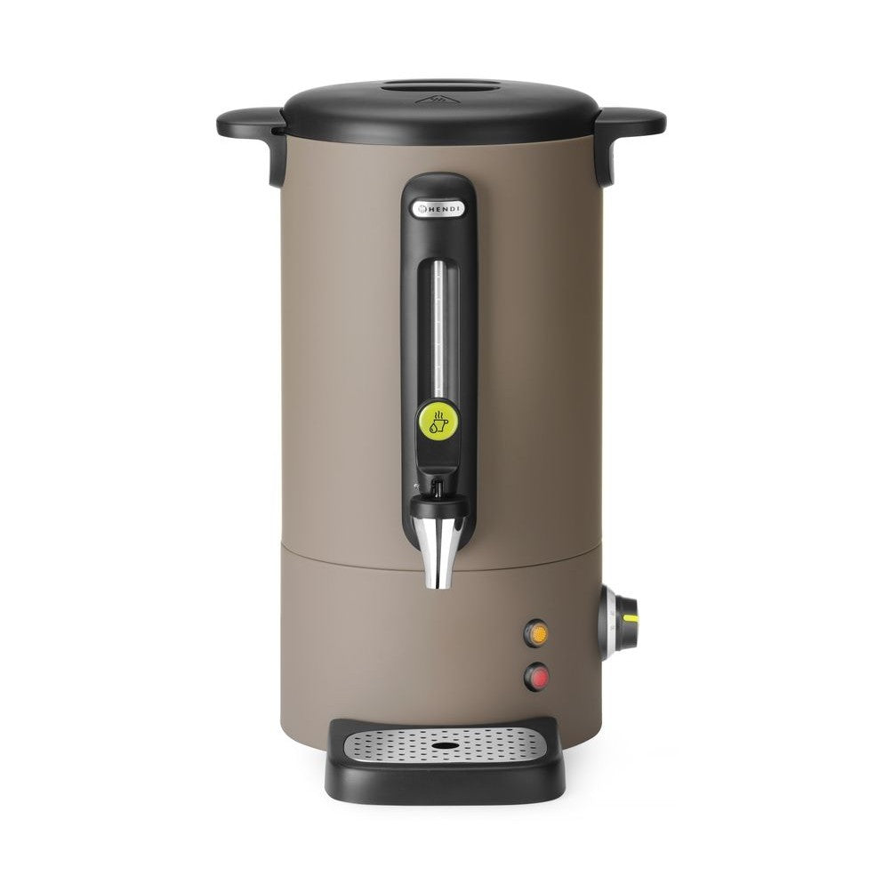 HENDI Heissgetränkekessel UNIQ 9 l Taupe – 950 W, 30–100 °C