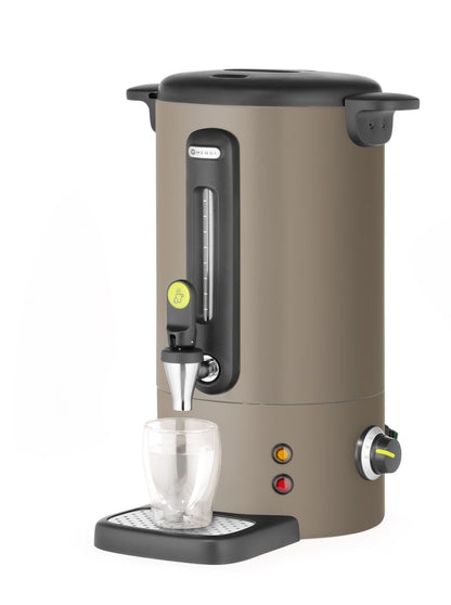 HENDI Heissgetränkekessel UNIQ 9 l Taupe – 950 W, 30–100 °C