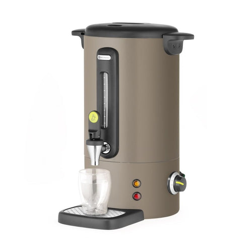 HENDI Heissgetränkekessel UNIQ 9 l Taupe – 950 W, 30–100 °C