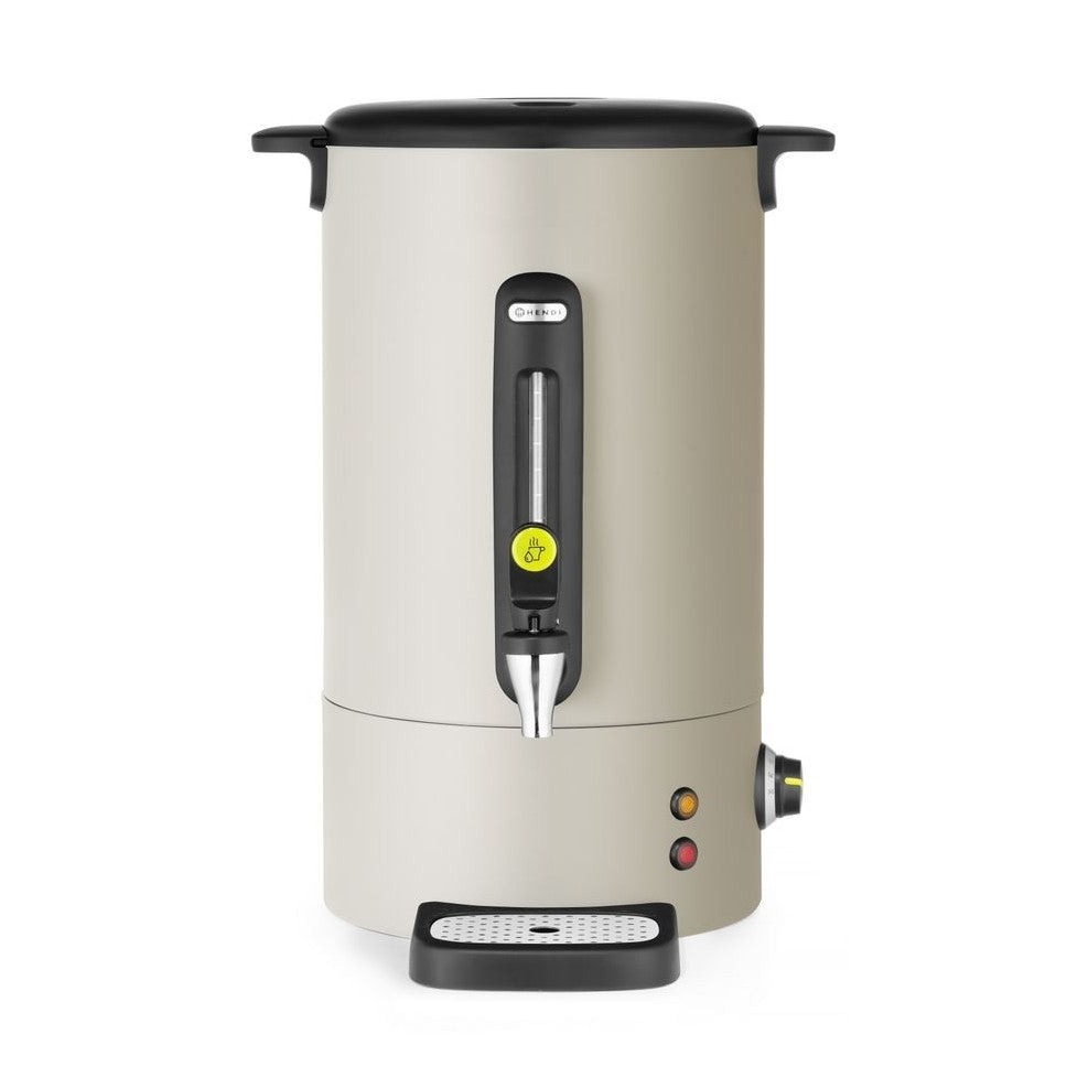 HENDI Heissgetränkekessel UNIQ 16 l Cremeweiss – 1650 W, 30–100 °C