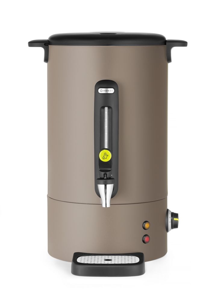 HENDI Heissgetränkekessel UNIQ 16 l Taupe – 1650 W, 30–100 °C