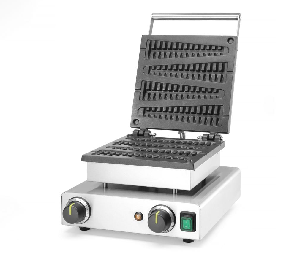 HENDI Waffeleisen «Lollipop» – 4 Stück, 1750 W HENDI