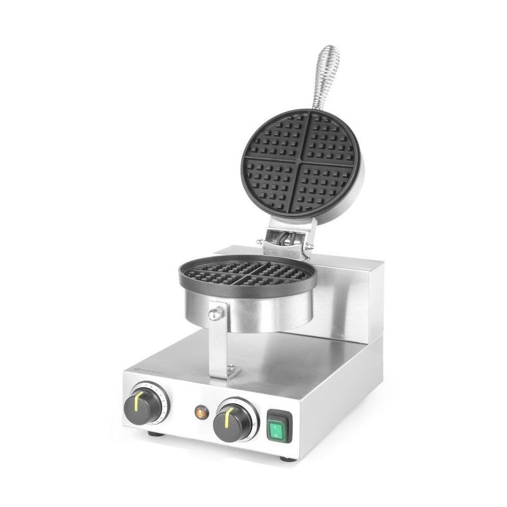 HENDI Waffeleisen rund – Ø 190 mm, 1000 W HENDI
