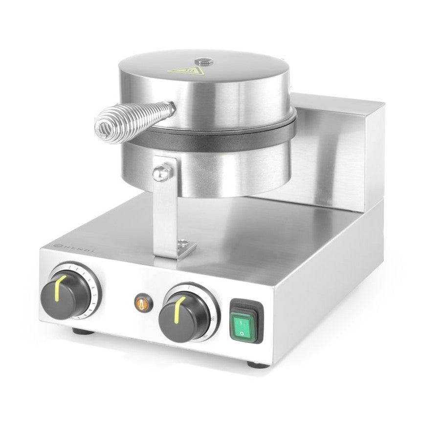HENDI Waffeleisen rund – Ø 190 mm, 1000 W HENDI