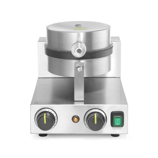 Waffeleisen rund, HENDI, 230V/1000W, 250x491x H 285mm HENDI
