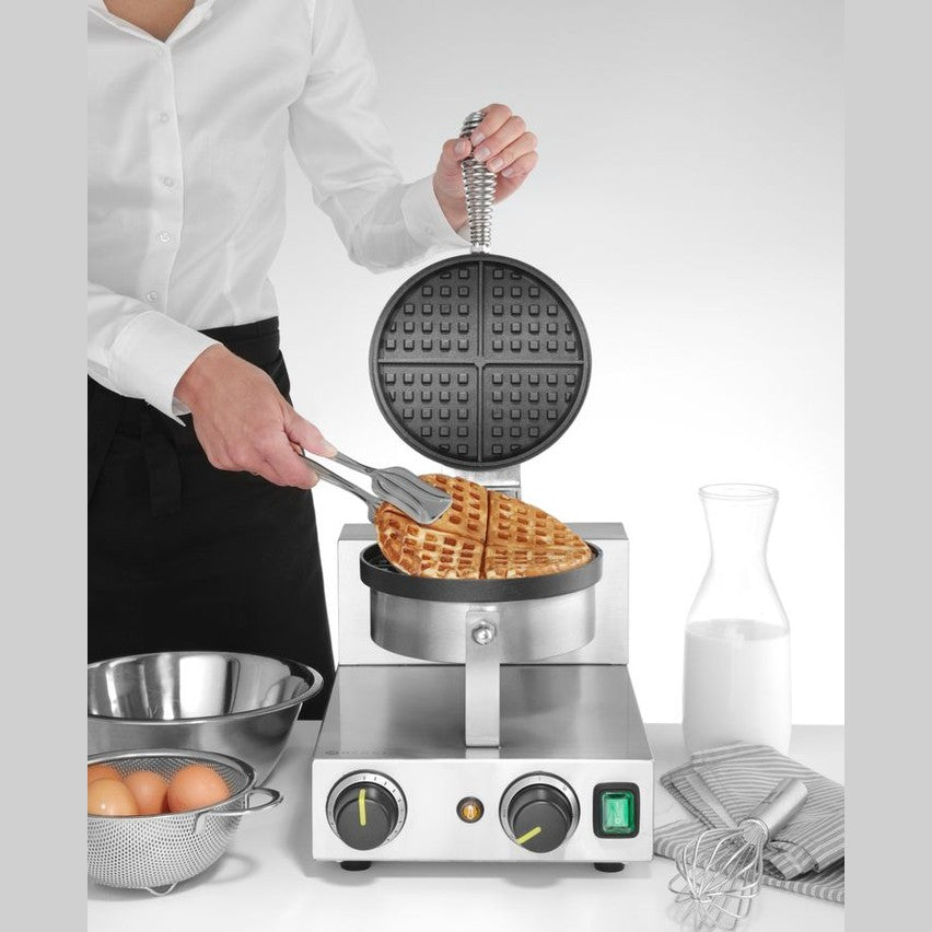 HENDI Waffeleisen rund – Ø 190 mm, 1000 W HENDI