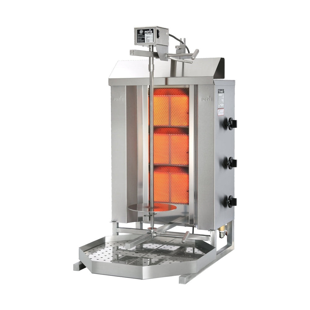 Gas-Gyrosgrill 40 kg Erdgas Bartscher