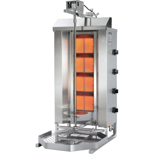 Gas-Gyrosgrill 70 kg Flüssiggas Bartscher