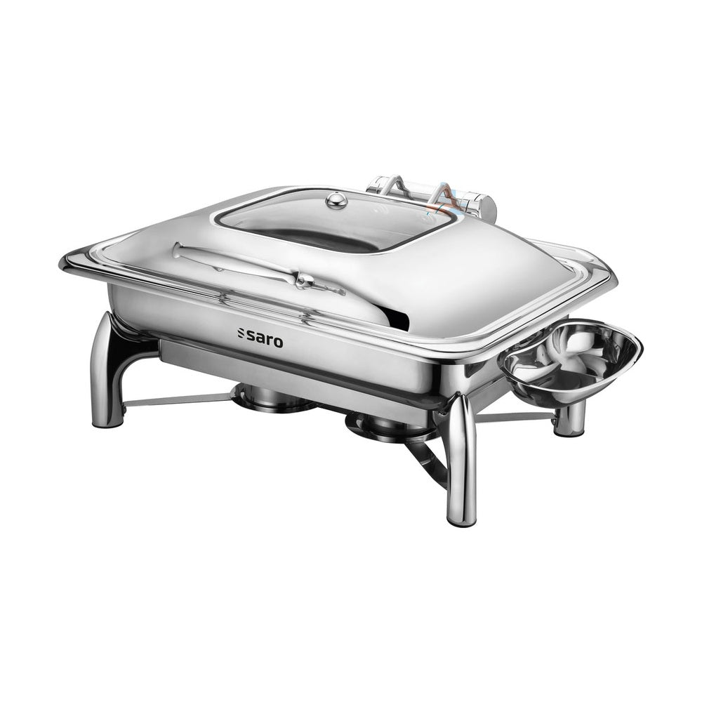 SARO Chafing Dish, 1/1 GN, Behälter induktionsgeeignet, Modell RAINER SARO