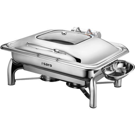 SARO Chafing Dish, 1/1 GN, Behälter induktionsgeeignet, Modell RAINER SARO