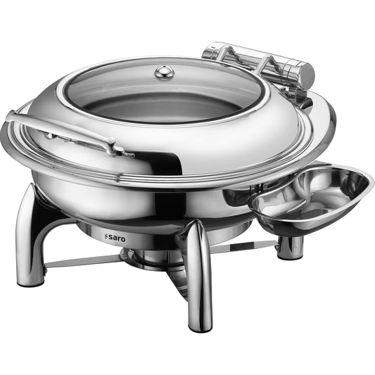 SARO Chafing Dish, rund, Behälter induktionsgeeignet, Modell JESSIE SARO