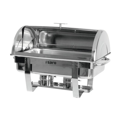 SARO Chafing Dish 1/1 GN DENNIS – Roll-top lid, incl. GN pan