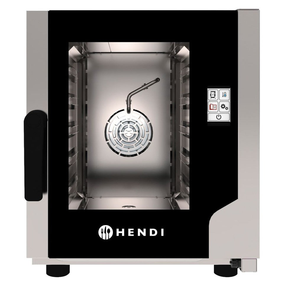 Konvektions-Dampfgarer Touch 5x GN 2/3 , HENDI, 230V/3200W, 550x754x H 662mm HENDI